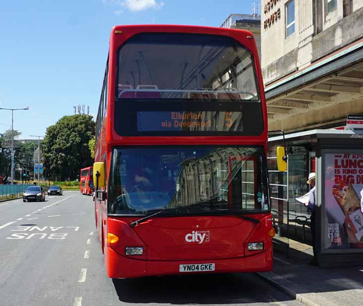 Plymouth Citybus Scania N94UD East Lancs Omnidekka 6003